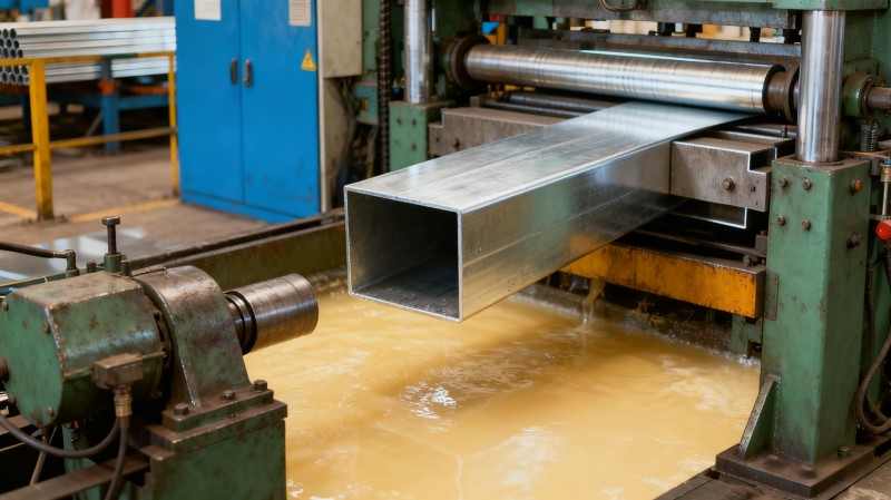 镀锌方矩管生产